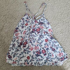 American Eagle Strappy Floral Cami XS